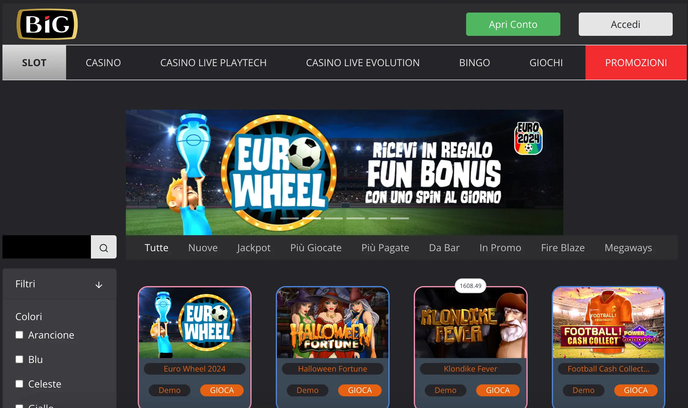 Big Casino Recensione - Accedi a Big Casinò Italia